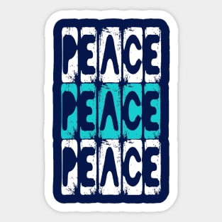 Peace Love Harmony Sticker